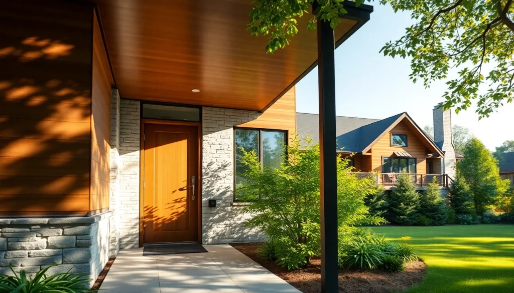 Showcasing Massachusetts residential architecture with contemporary design and natural surroundings.