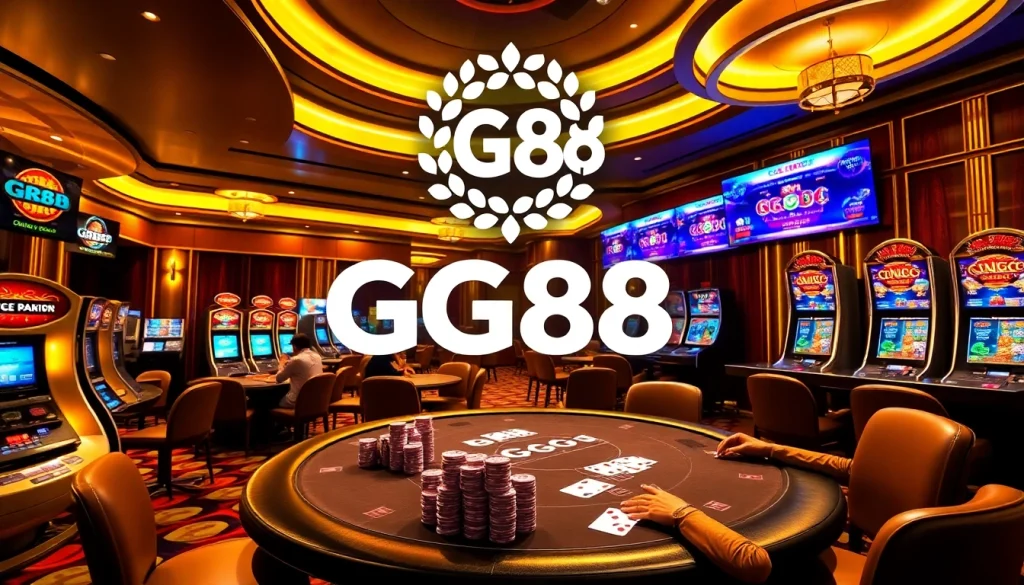 Experience the thrill of gambling at GG88 with vibrant poker games and slots.