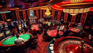 Experience the excitement of thabet casino with vibrant poker games and thrilling slot machines.