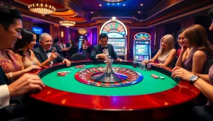 Experience the thrill of gambling with S 8 at a luxurious casino table.