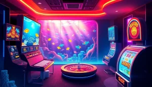 bắn cá đổi thưởng action where players experience thrilling underwater gameplay in a vibrant online casino.