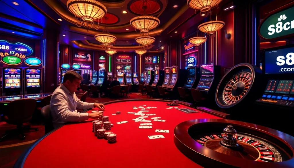 Experience the thrill of online gambling at s8 com with vibrant casino games and live betting.