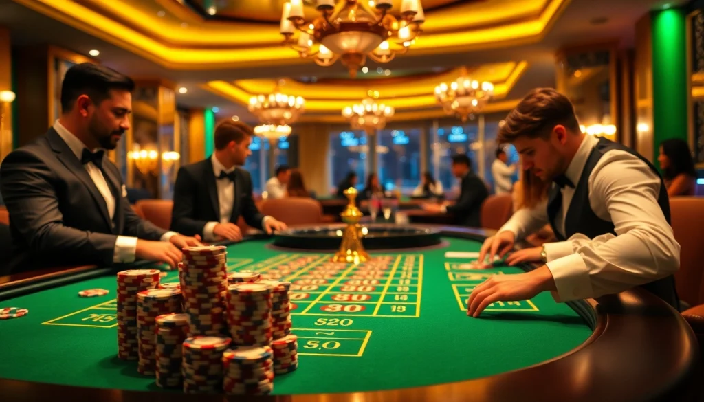 Experience high-stakes excitement at https://kjc.football/ with professional live dealers and vibrant casino tables.