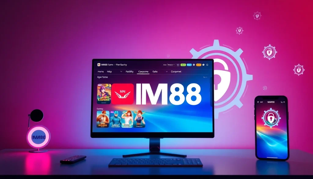 MM88 online gaming platform interface showcasing vibrant games and responsive design.