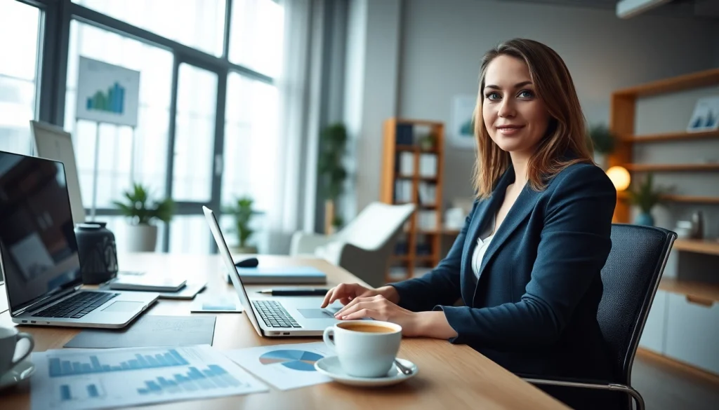 Usługi księgowe: Marzena Owczarzak w swoim profesjonalnym biurze księgowym