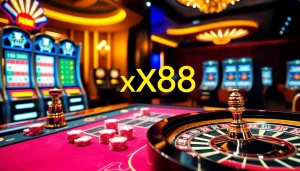Experience thrilling gaming at xx88 center with vibrant tables and engaging online action.