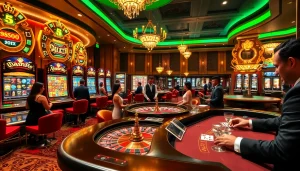 Experience thrilling gameplay at https://www.qq8827.com/ with exciting casino tables, chips, and cards.